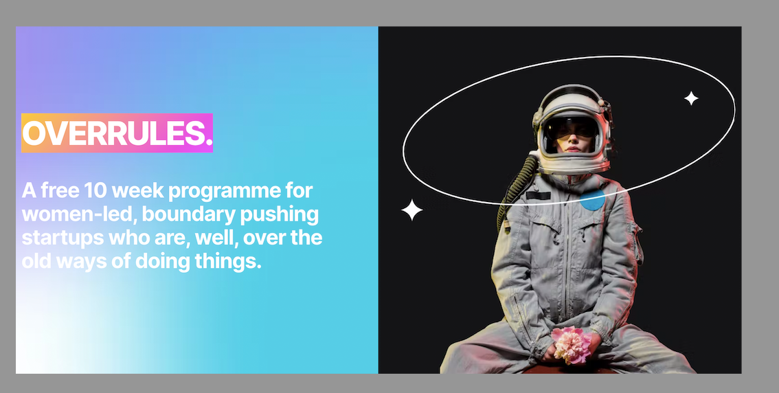 Hotbed announces free 10 week programme for women-led startups worldwide.